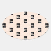 Metapher_13_Schnittpunkte_1 Ovaler Aufkleber (Vorderseite)