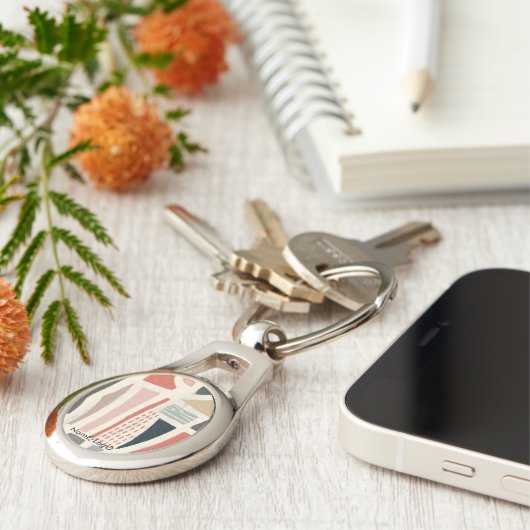 Metapher_16_a Farbe des Delight Metalls Schlüsselanhänger (Seite)