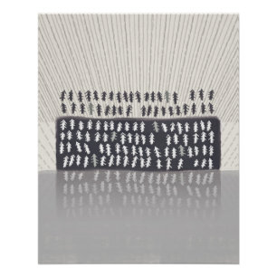 Metapher_2_Reflektion Hochglanzposter Poster