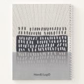metapher_2_reflexion Spiralnotebook Notizblock (Rückseite)