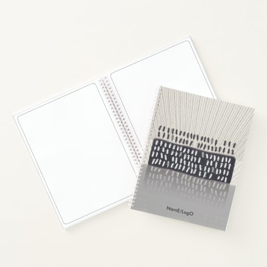metapher_2_reflexion Spiralnotebook Notizblock (Innenseite)