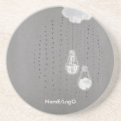 metapher_4_switch auf glücklichen Sandstein Getränkeuntersetzer (Vorne)