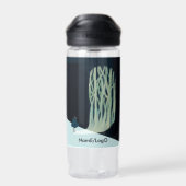 Metapher_7_ein Mädchen im Wald Trinkflasche (Rückseite)