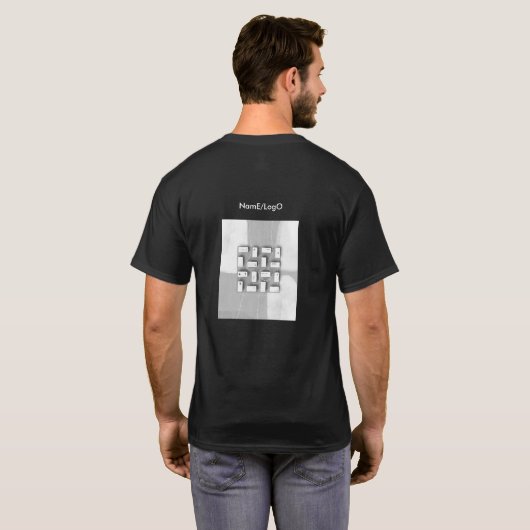 metapher_9_hide und search T - Shirt (Schwarz voll)
