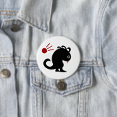 Metapher Nr. 5 (Dinosaurier mit Meteorit) Button (Beispiel)