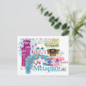 Metapher Postkarte KS2 und KS3 (Stehend Vorderseite)