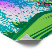 Metaphern seien, wer Sie sind Schwergewichtsdruck Poster (Ecke)