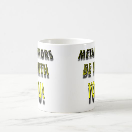 Metaphern sind mit Ihnen lustige Tasse oder (Mittel)