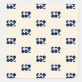 metaphor_11_relations_2 quadratischer aufkleber (Vorderseite)