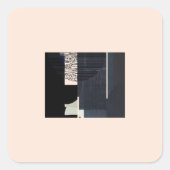 metaphor_14_interabschnitten_2 quadratischer aufkleber (Vorderseite)