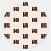 metaphor_14_interabschnitten_2 runder aufkleber (Vorderseite)