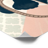 metaphor_15_a girl im Spiegelmatte-Poster Poster (Ecke)