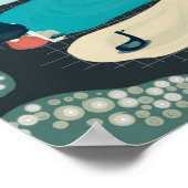 metaphor_17_a girl im matten Plakat (Ecke)