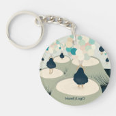 metaphor_22_a girl im Traum Acryl Schlüsselanhänger (Vorderseite)