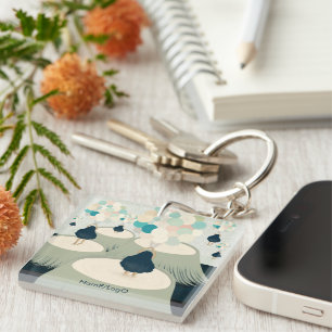 metaphor_22_a girl im Traum Acryl Schlüsselanhänger