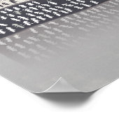 metaphor_2_reflektion mattes Poster (Ecke)