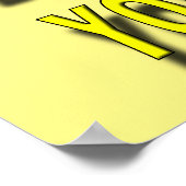 Metaphors Be With Funny Poster Sign (Ecke)