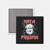 Metaphysik Aristoteles Metaphysik Frühgriechischer Magnet (Vorderseite/Rückseite)