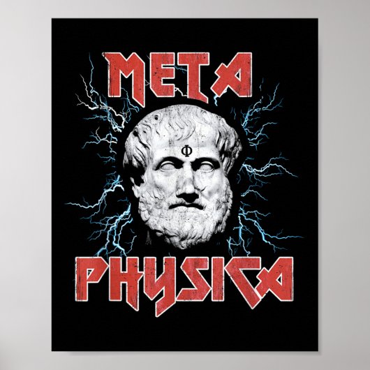 Metaphysik Aristoteles Metaphysik Frühgriechischer Poster (Vorne)