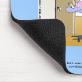 Metaphysik Labrador Classic Cartoon Mouse Pad Mousepad (Ecke)