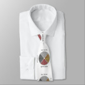 Metaphysische Medizin Radrad Krawatte der Männer (Gebunden)