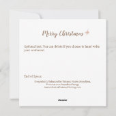 *~* Metaphysische Neuzeit Spirituelle Weihnachten (Rückseite)