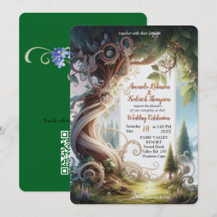 Metaphysische zeitlose spirituelle Fantasy Themes Einladung