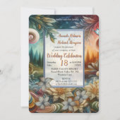 Metaphysische zeitlose spirituelle Fantasy Themes Einladung (Vorderseite)