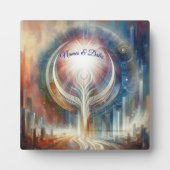 Metaphysische zeitlose spirituelle Fantasy Themes Fotoplatte (Vorderseite)