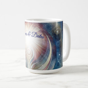Metaphysische zeitlose spirituelle Fantasy Themes Kaffeetasse