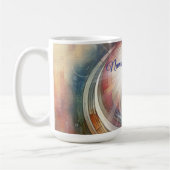 Metaphysische zeitlose spirituelle Fantasy Themes Kaffeetasse (Links)