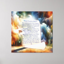 Metaphysische zeitlose spirituelle Fantasy Themes Leinwanddruck