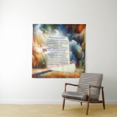 Metaphysische zeitlose spirituelle Fantasy Themes Wandteppich (Beispiel)