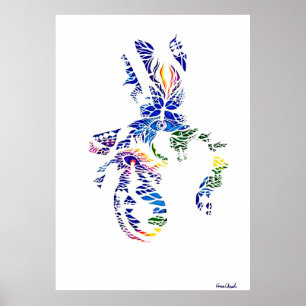 Metaphysisches Portrait Poster