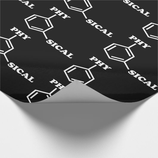 Metaphysisches Spaß-Wrapping-Papier Geschenkpapier (Ecke)