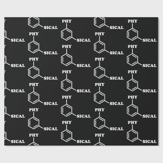 Metaphysisches Spaß-Wrapping-Papier Geschenkpapier (Flach)