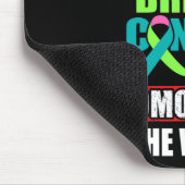 Metastasierter Brustkrebs-Bewusstsein für den Beat Mousepad (Ecke)