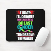 Metastasierter Brustkrebs-Bewusstsein für den Beat Mousepad (Mit Mouse)