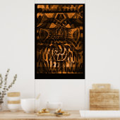 MetaState - Orange Poster (Küche)