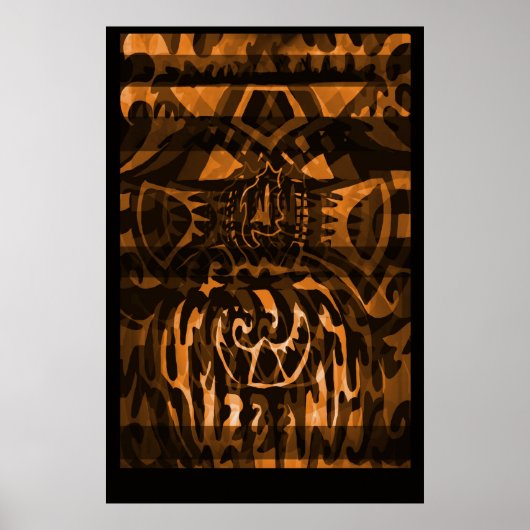 MetaState - Orange Poster (Vorne)