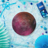 Metatron arcangel zen pappteller (Party)