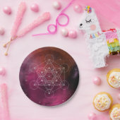 Metatron arcangel zen pappteller (Party)