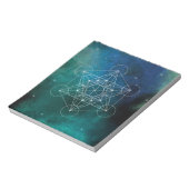 Metatron, Chakra, Zen, geometrisch heilig, Engel,  Notizblock (Rotiert)