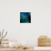 Metatron, Chakra, Zen, geometrisch heilig, Engel, Poster (Küche)