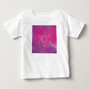 Metatron, Chakra, Zen, heilige Geometrie, Engel Baby T-shirt