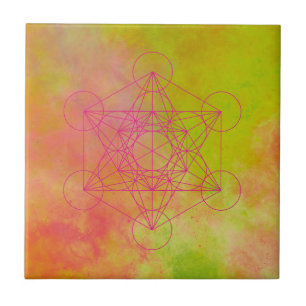 Metatron, Chakra, Zen, heilige Geometrie, Engel, Fliese