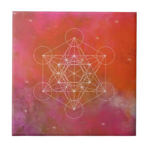 Metatron, Chakra, Zen, heilige Geometrie, Engel, Fliese