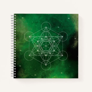 Metatron, Chakra, Zen, heilige Geometrie, Engel Notizblock