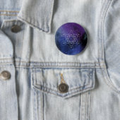 Metatron, Chakra, Zen, heilige Geometrie, Geometri Button (Beispiel)