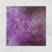 Metatron, chakra,zen,sacred geometric, angel begleitkarte (Vorderseite)